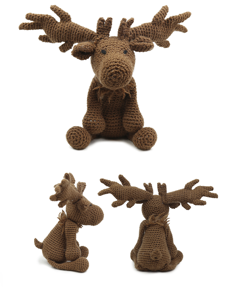 toft ed's animal oisin the irish deer amigurumi crochet